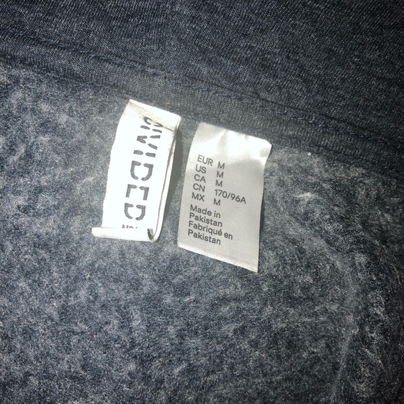 H&M Gray zip up hoodie - Picture 3 of 3